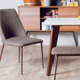 Henry dining chair with a clean modern silhouette