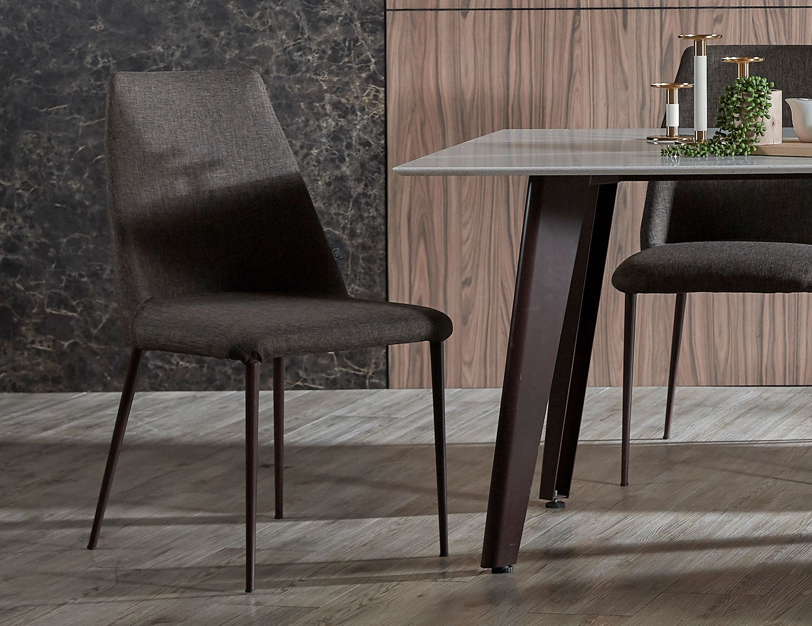 Henry dining chair shown in an alternate view