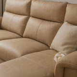 Austin sofa close up showing refined upholstery and stitching