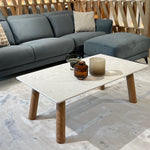 Bela coffee table featuring a refined minimalist profile