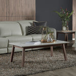 Bolda coffee table featuring a strong geometric shape