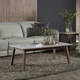 Bolda coffee table featuring a strong geometric shape