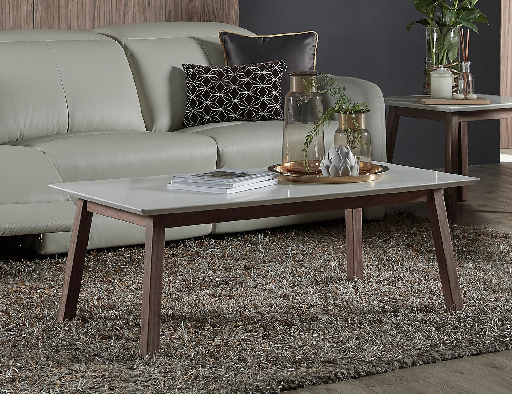 Bolda coffee table shown from an alternate view