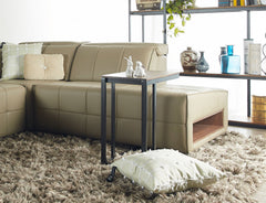 Ferro coffee table featuring an industrial inspired design
