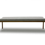 Flex dining bench shown from an alternate angle