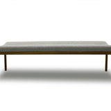 Flex dining bench shown from an alternate angle