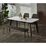 Carrara dining set with Henry chairs