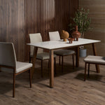 Bolda dining set paired with Flex chairs