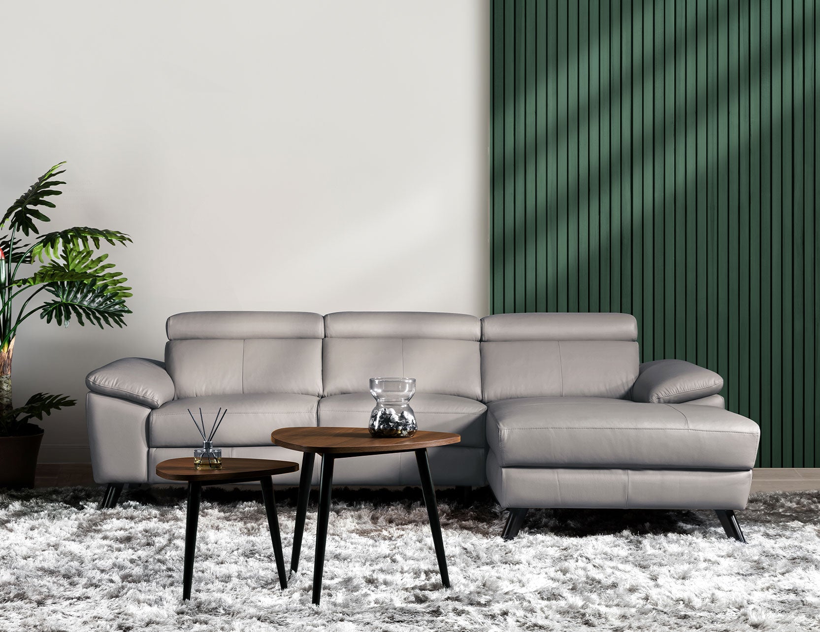 Marvin sofa featuring a modern low profile design