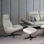 Olso sofa highlighting full seating width