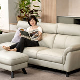 Borges sofa shown in an extended seating configuration