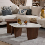 Arc coffee table shown from a different angle