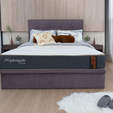 Altumo bed frame with integrated storage design