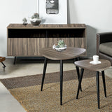 Amp desk paired with Dansk chair in a home office setting