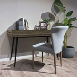 Dansk writing desk designed for compact workspaces