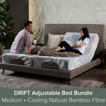 Bedroom package set featuring coordinated bed frame and mattress