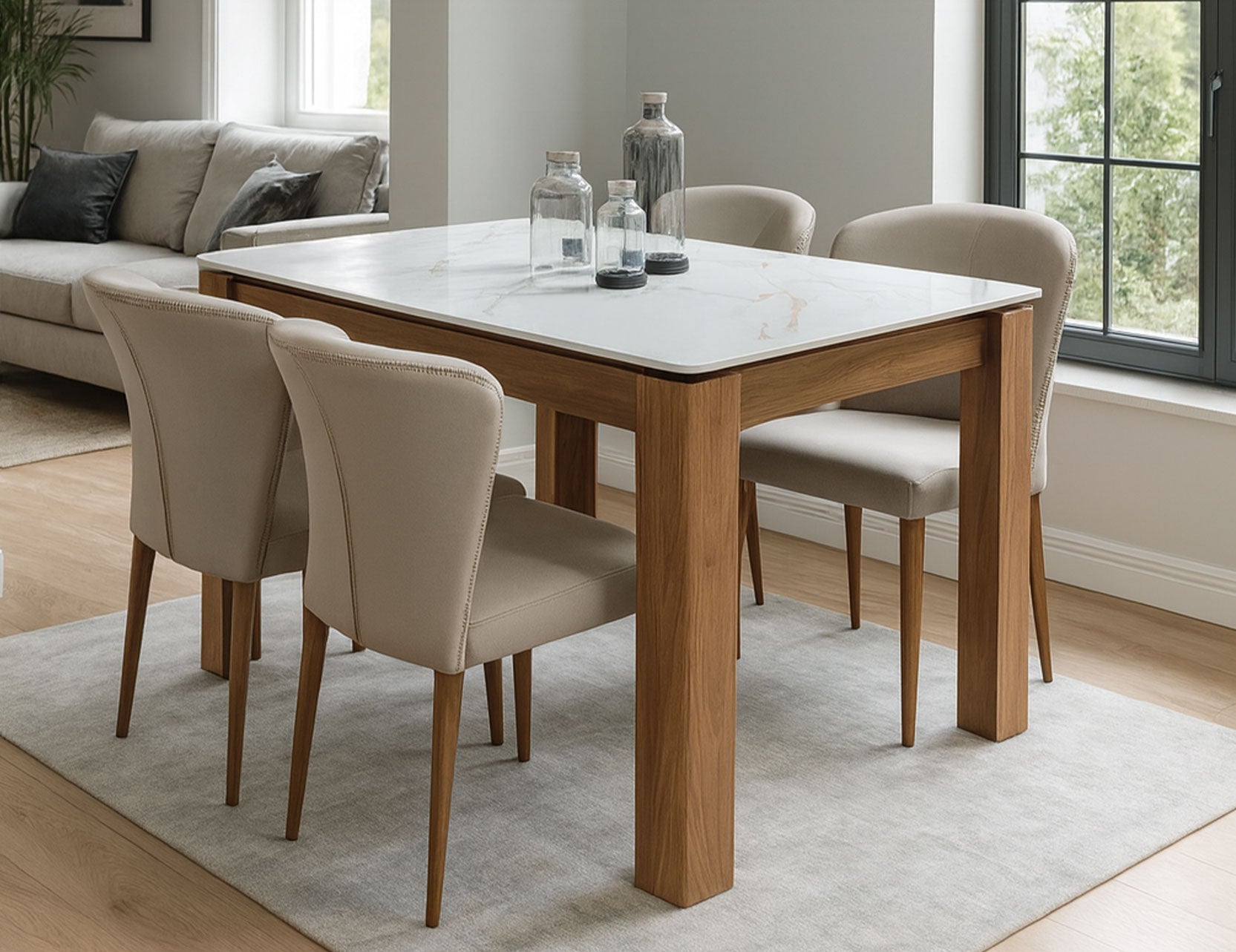 Max Nezzo dining table with a bold modern profile