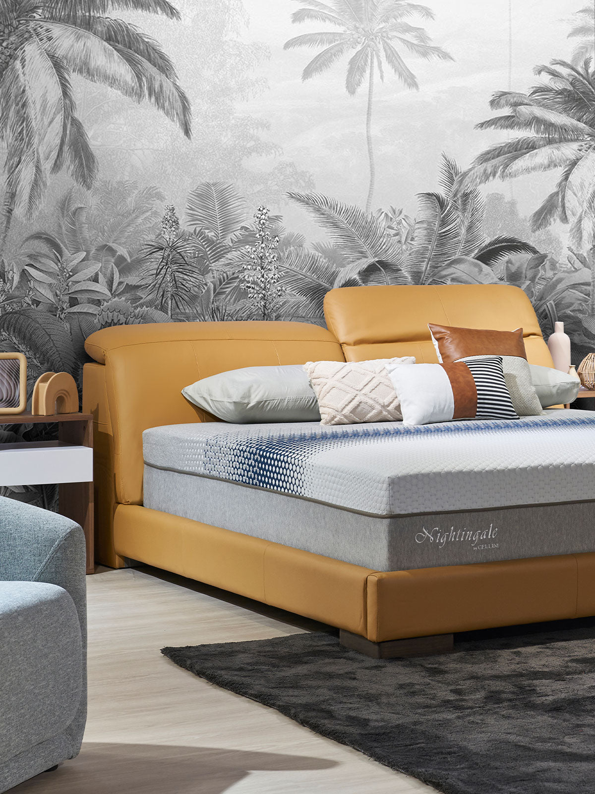 Bedroom collection banner showcasing modern designs