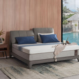FLOW Silver Fresh Antistatic Natural Latex Pocketed Coil Support Mattress