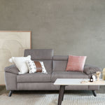 Marvin fabric seater sofa with a clean modern design