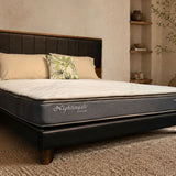 ASHTON Comfy High Resilient Polyurethane with Premium Pocketed Spring Support Foam Mattress