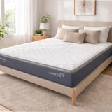 ASHTON Comfy High Resilient Polyurethane with Premium Pocketed Spring Support Foam Mattress