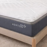 ASHTON Comfy High Resilient Polyurethane with Premium Pocketed Spring Support Foam Mattress