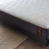 Orthopedic mattress designed for spinal support