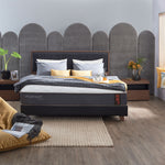 Orthopedic mattress displayed in a modern bedroom