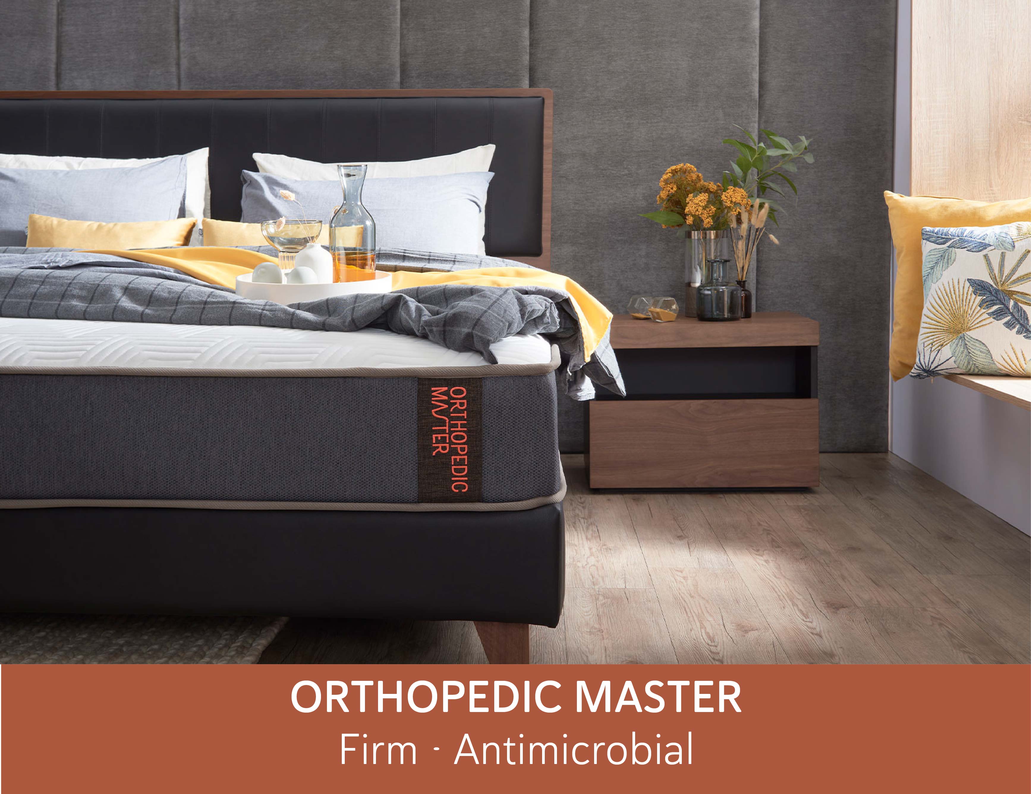 Orthopedic mattress product display