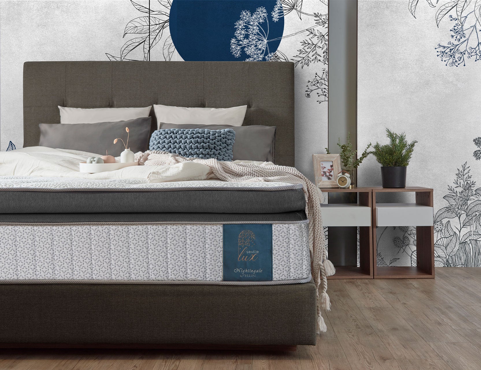 Seville Lux mattress front view