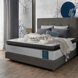 SEVILLE LUX Natural Latex ViroClean Antimicrobial Responsive Micro-spring Mattress