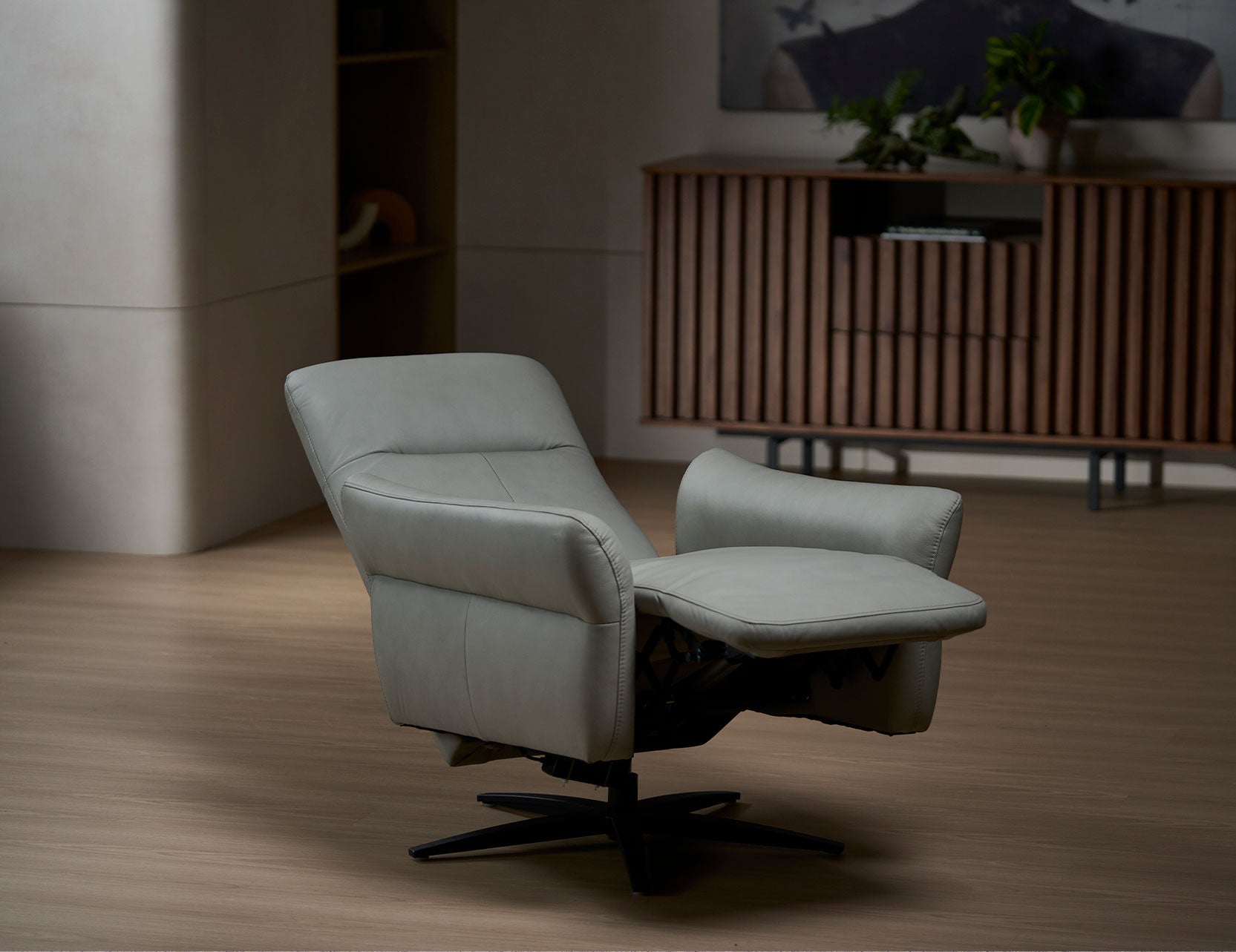 Vinge lounge chair styled in a contemporary space