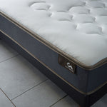 Spinal mattress shown in a modern bedroom