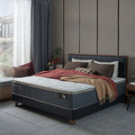 Spinal mattress highlighting layered comfort