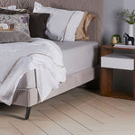 Carla bedside table with a clean modern design