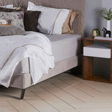 Carla bedside table with a clean modern design