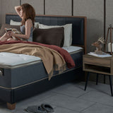 Dansk bedside table with a simple modern design