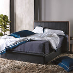 Trinity bed frame with lift up storage function